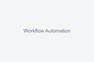 AI-Powered Workflow Automation
